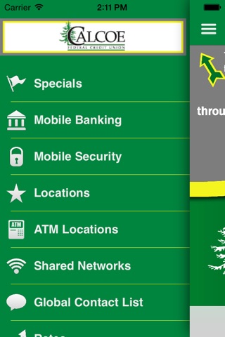 CALCOE FCU screenshot 2