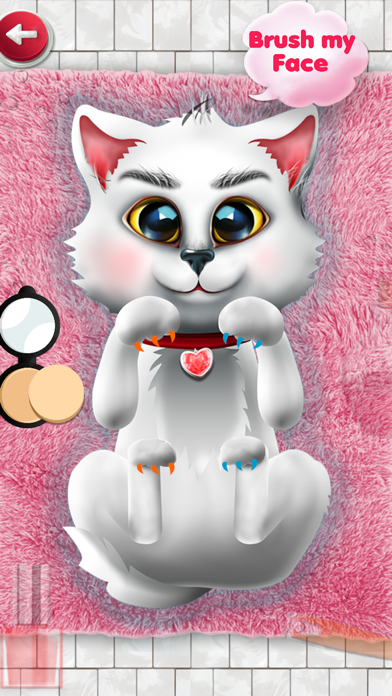 Screenshot #2 pour Kitten Salon : kitty games & kids games for girls