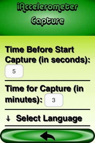 iAccelerometer Capture screenshot 3
