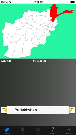Game screenshot Afghanistan Province Maps and Capitals mod apk