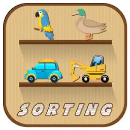 Sorting Colors and Shapes app icon