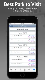 touringplans lines universal orlando (unofficial) iphone screenshot 3