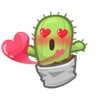 Tiny Cactus - Cute stickers for iMessage