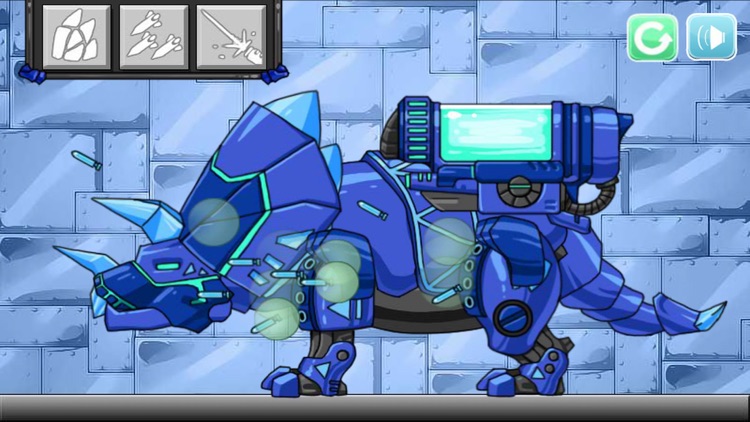 Dino Robot - Tricera Blue