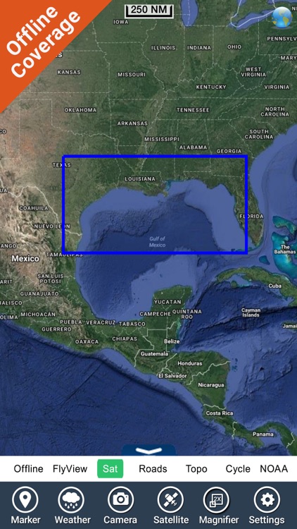 Marine : Florida to Mexico HD - GPS Map Navigator screenshot-4