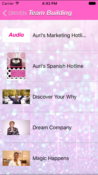 DRIVEN AREA app screenshot