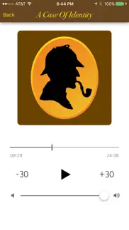 the adventures of sherlock holmes free audiobook iphone screenshot 1
