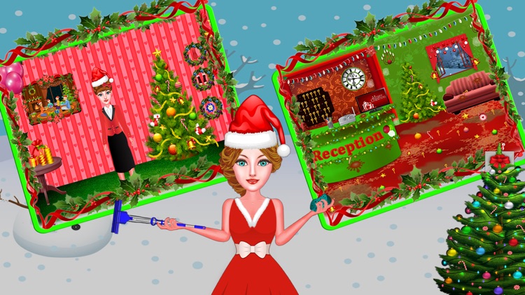 Hotel Cleaning Games for Girls Christmas Game