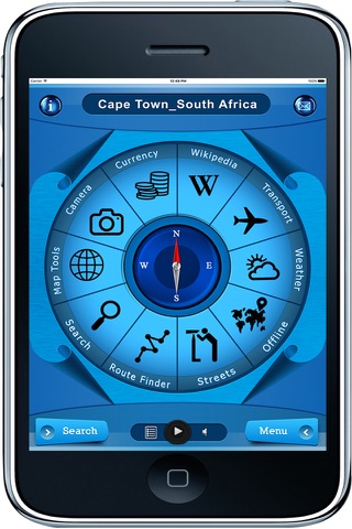 Cape Town South Africa - Offline Maps navigator - náhled