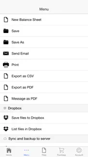 How to cancel & delete balance sheet 4