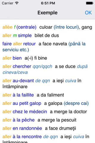 Lingea French-Romanian Advanced Dictionary screenshot 3