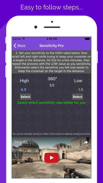 Sensitivity Pro for CSGO Screenshot