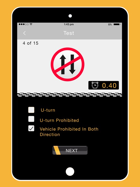 Screenshot #6 pour Driving License Test- Practice