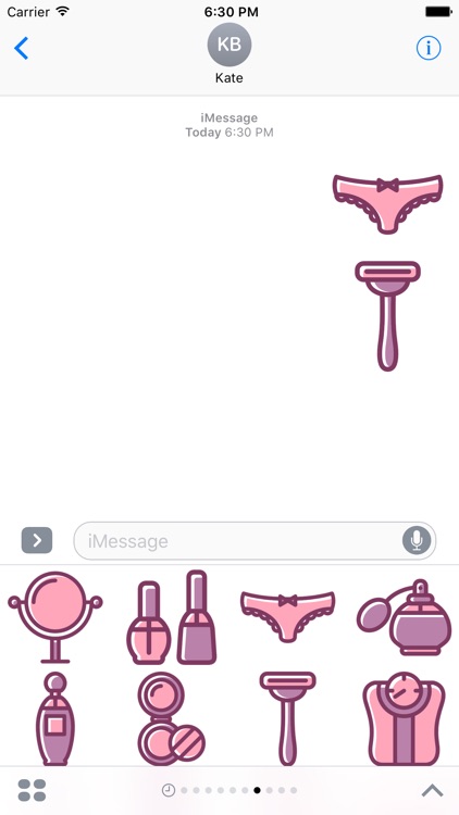 Fashion Stickers - Beauty and Style Emoji