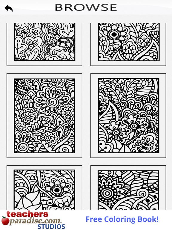 Artistry - Coloring Book for Adults iPad screenshot