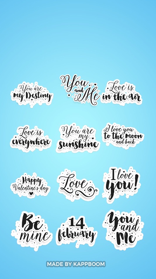 Love Quotes Stickers by Kapboom - 1.0 - (iOS)
