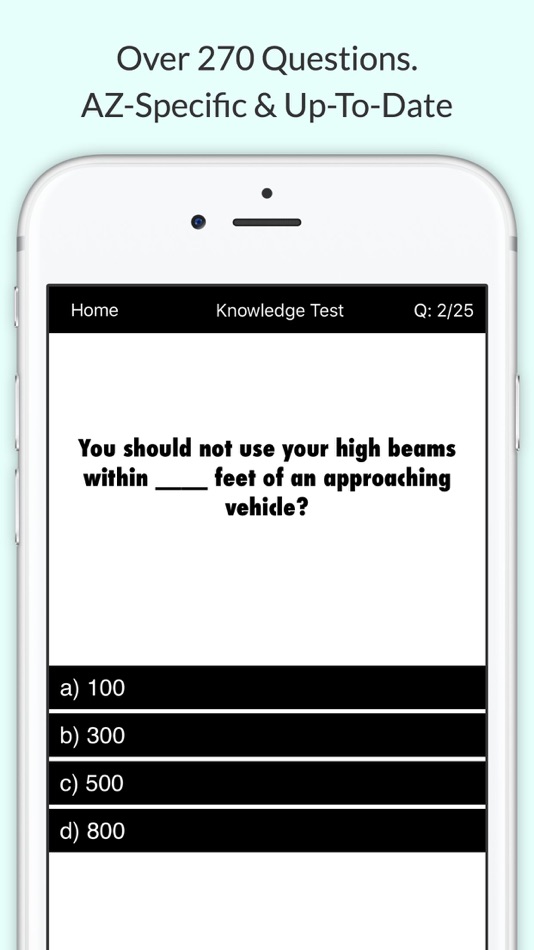 Arizona DMV Permit Test - 4.92 - (iOS)