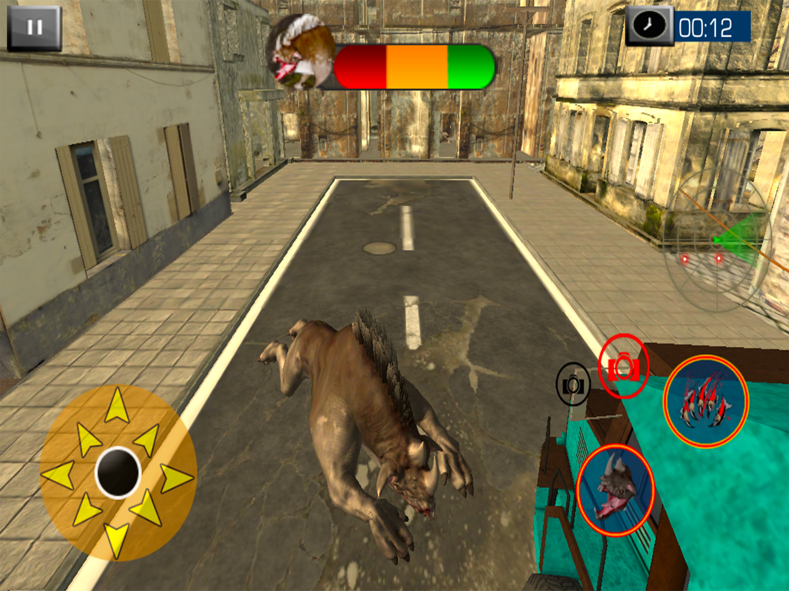 Wolf Beast Attack Sim-ulator 2017: City Monster screenshot 7