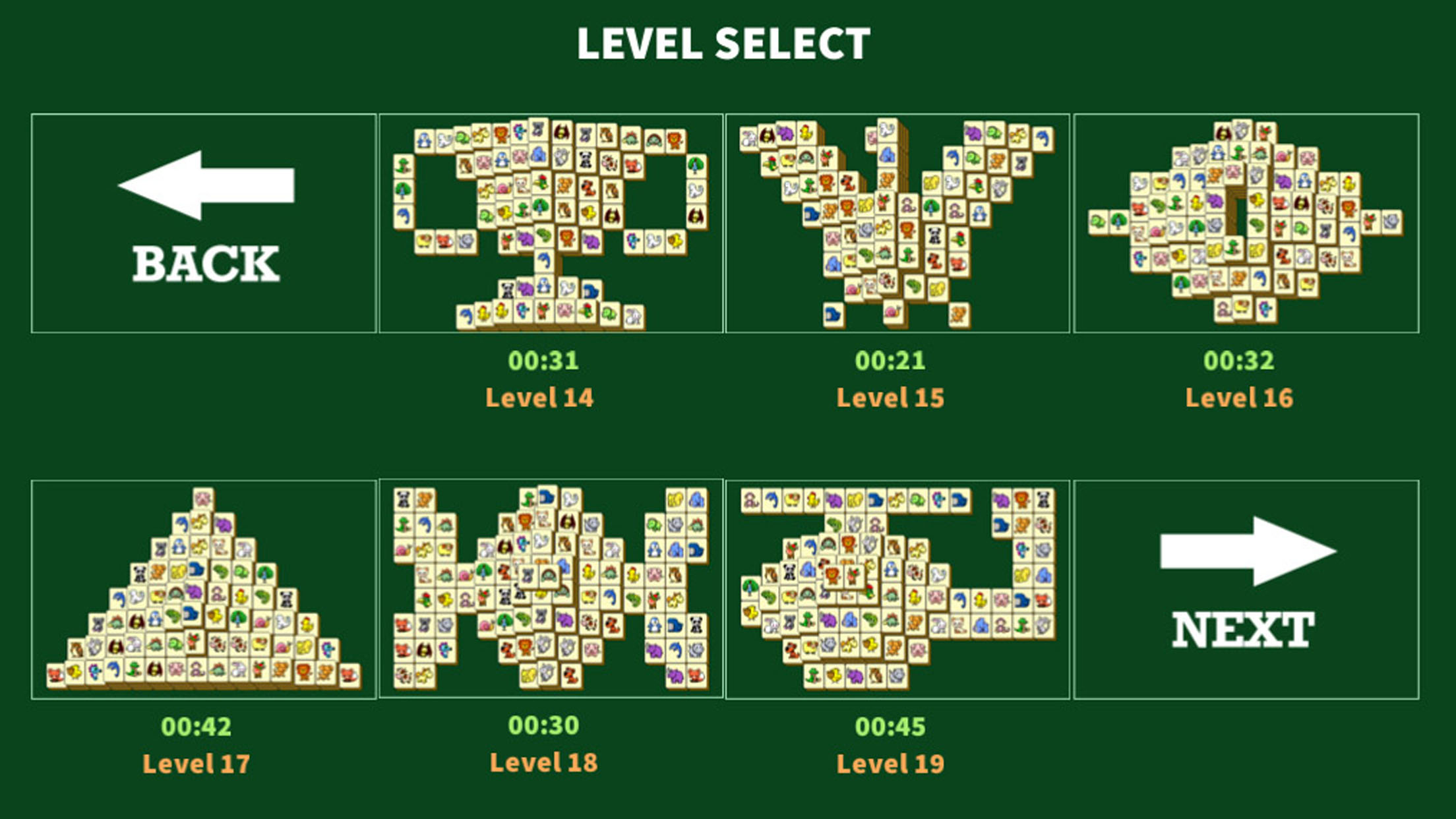 Mahjong Solitaire Animal