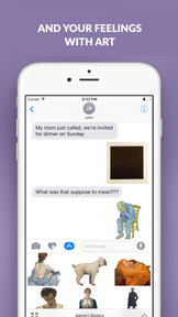DailyArt Best Art History Stickers For Your Life screenshot