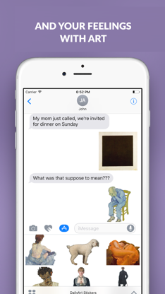 DailyArt Best Art History Stickers For Your Life screenshot 3