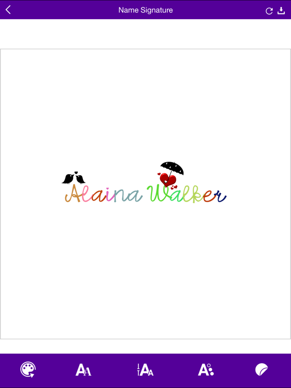 Screenshot #4 pour Name Art - Signature Maker