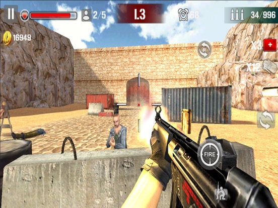 Screenshot #4 pour Sniper Shoot Fire War