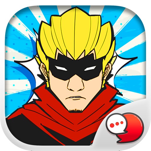 Heroes Pop Art Stickers for iMessage icon