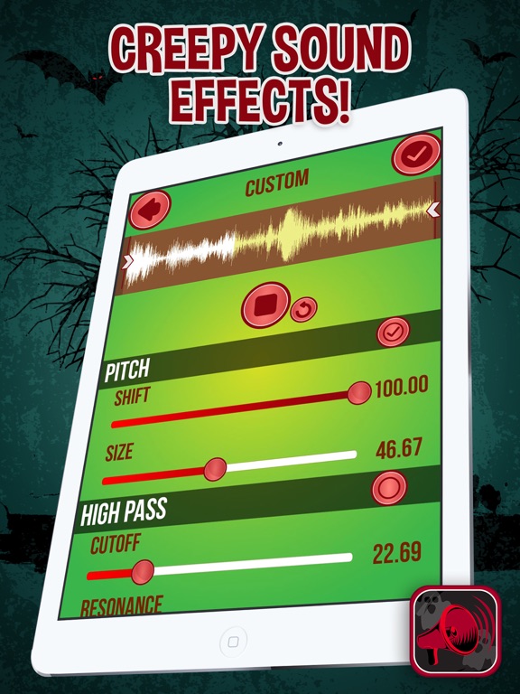 Screenshot #6 pour Changeur de voix effrayant pour une blague