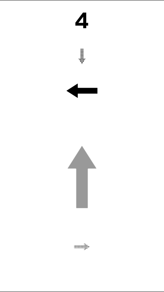 #2. Swipe The Arrows (iOS) 由: Ketchapp