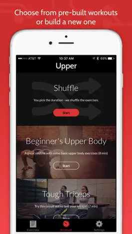Game screenshot Daily Arm & Upper Body Workouts by FitCircuit apk