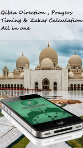 Qibla Compass And Namaz Timings screenshot #2 for iPhone