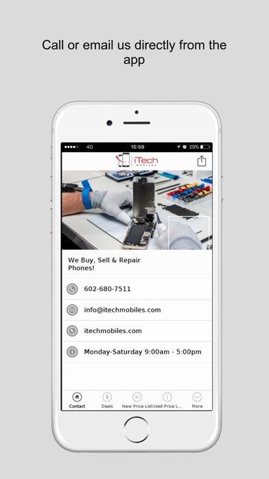 Screenshot #3 pour ITech Mobiles