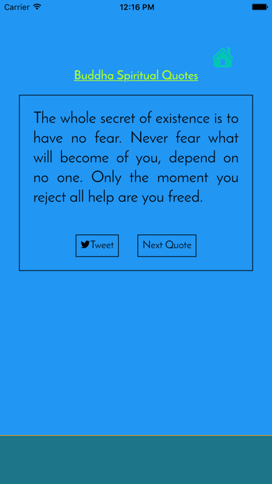 Screenshot #1 pour Buddha Spiritual Quotes