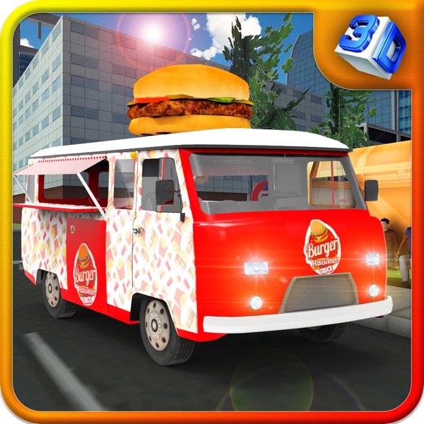 Burger Hawker Truck Simulator & Driving Game Sim