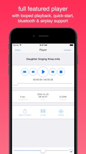 Instant Rec: Audio Recorder & Voice Recording screenshot #2 for iPhone
