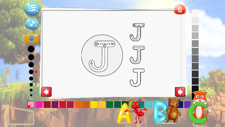 ABC Tracing Letter English Cursive Words Alphabet