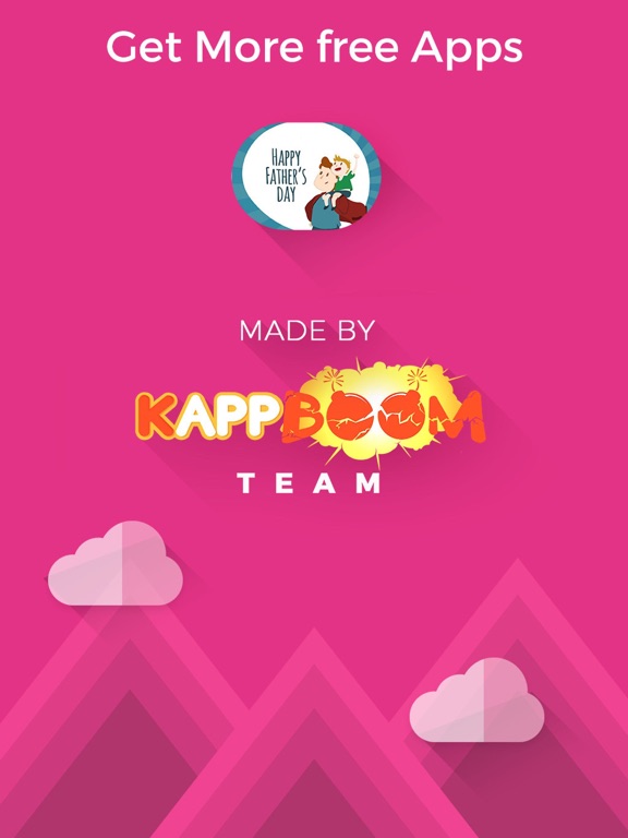 Father's Day Stamp iPad screenshot 4 - Stickers app