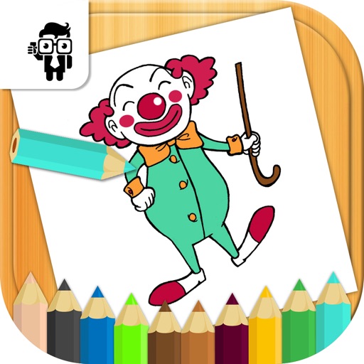 Cartoon Kids Coloring Book