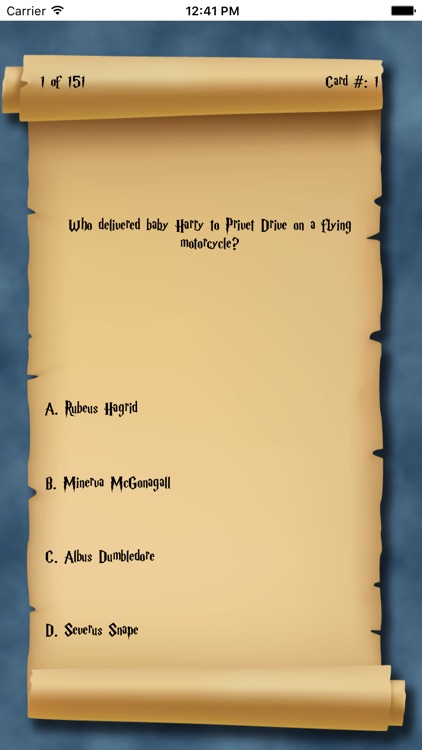 Quiz - Hogwarts Trivia Edition