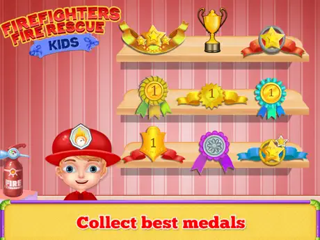 Bomberos Rescate de incendios Juego para niños