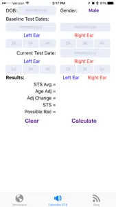 STS Calculator screenshot #2 for iPhone