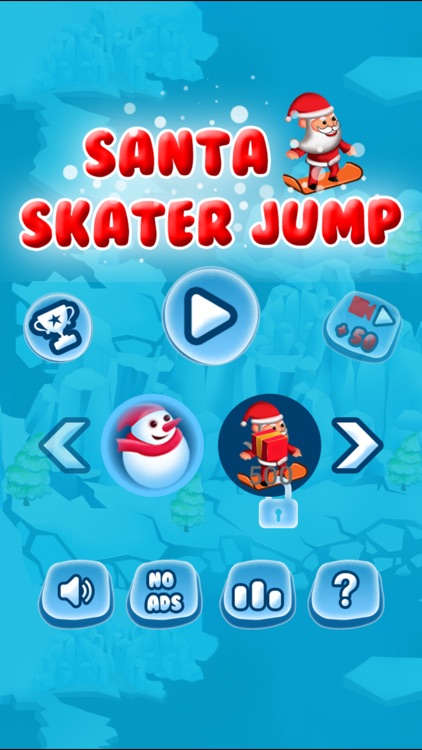 Santa Skater Jump