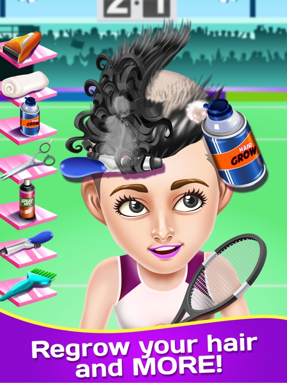 Hair Salon Shave Spa Kids Games iPad screenshot 4 - Games app