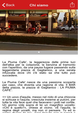 Piuma Café screenshot 2