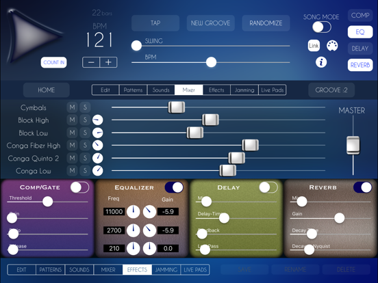 Screenshot #5 pour Afrolatin Drum Machine - Free Beats