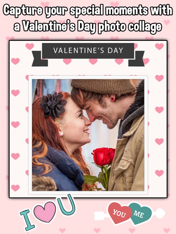 Screenshot #4 pour Valentine's Day 2017 Collage Editor & Photo Frames