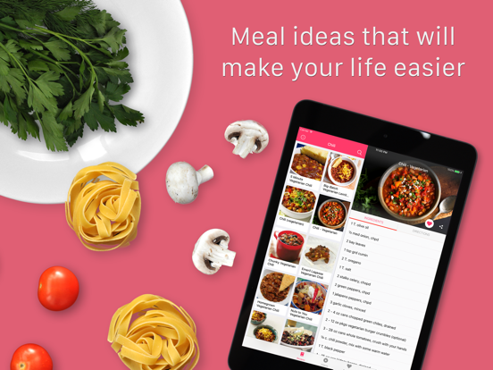 Screenshot #5 pour Vegetarian Recipes: Vegan healthy cooking recipes