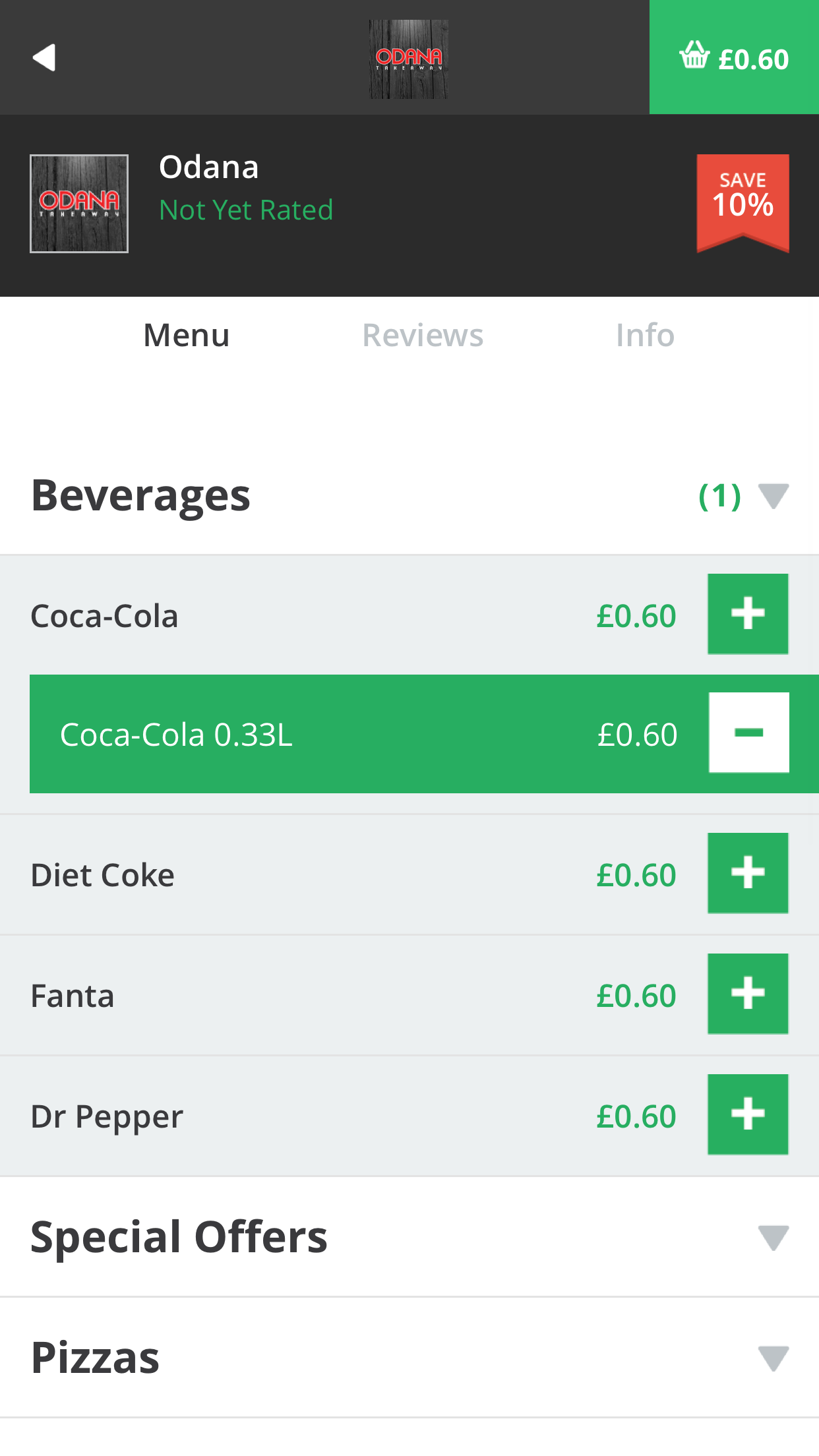 Odana Takeaway screenshot 4