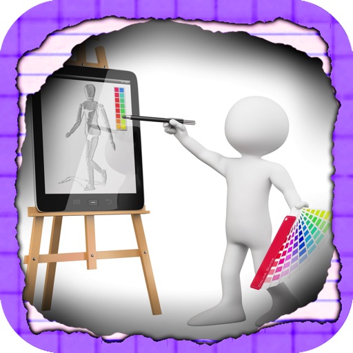 Kids Drawing and Coloring Book Free iOS App